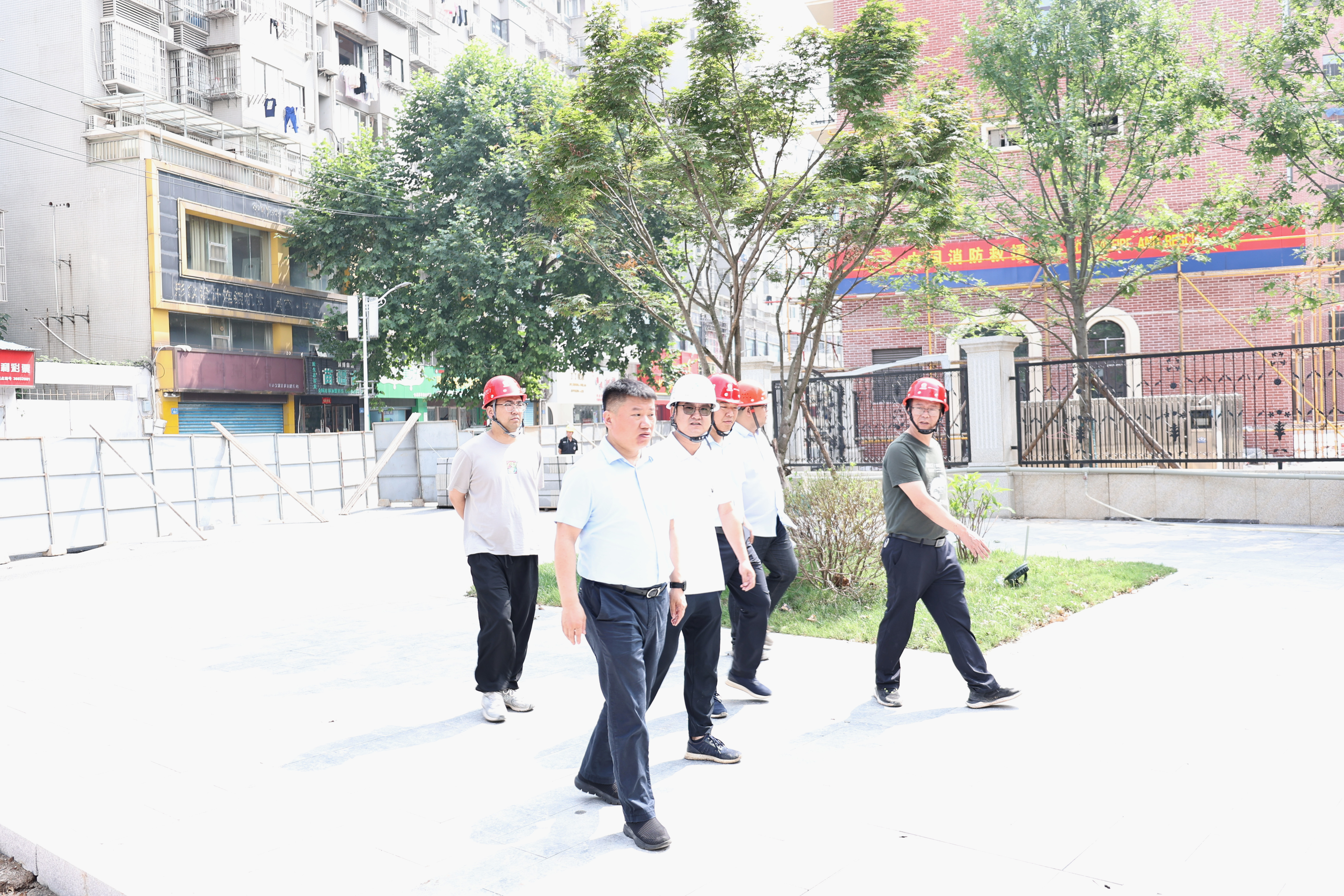 市國(guó)控集團(tuán)黨委書(shū)記、董事長(zhǎng)張志堅(jiān)督導(dǎo)檢查安全生產(chǎn)和文明創(chuàng)建工作